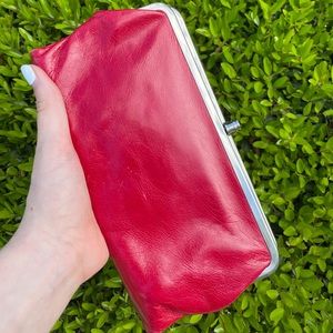 HOBO International Lauren Wallet - Red
